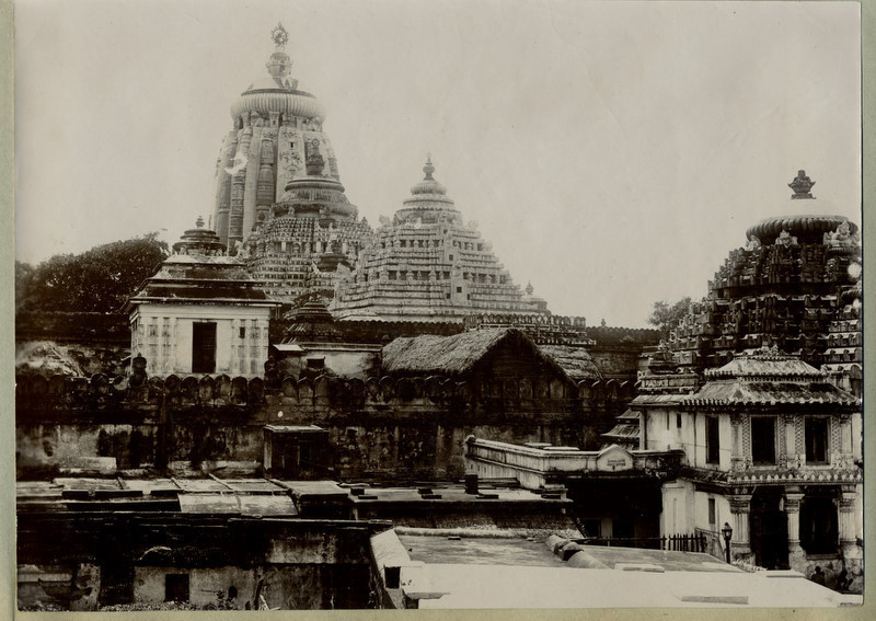 Photograph from the 1890s of the Jagannath Temple at Puri.